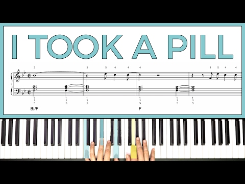 How to play 'I Took A Pill in Ibiza' by Mike Posner on the piano -- Playground Sessions