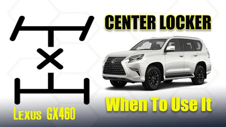 Quand verrouiller le différentiel central ? | Lexus GX460