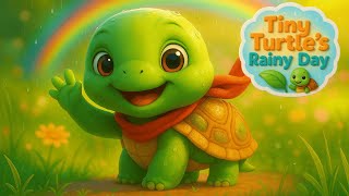 Tiny Turtles Rainy Day Calming Preschool Story With 3D Whimsical Animation
