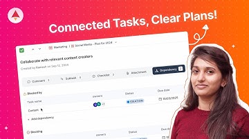Task Dependencies in Astravue | Keep Tasks on Track