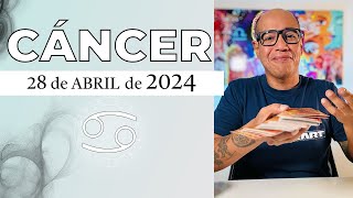 CÁNCER | Horóscopo de hoy 28 de Abril 2024 | La justicia es ciega cáncer
