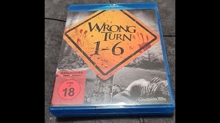 Wrong Turn 1-6 Blu Ray Box Opening