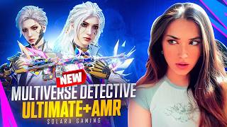 NEW MULTIVERSE DETECTIVE ULTIMATE SET + PYROTECHNIC CHROMA AMR SKIN || PUBG MOBILE