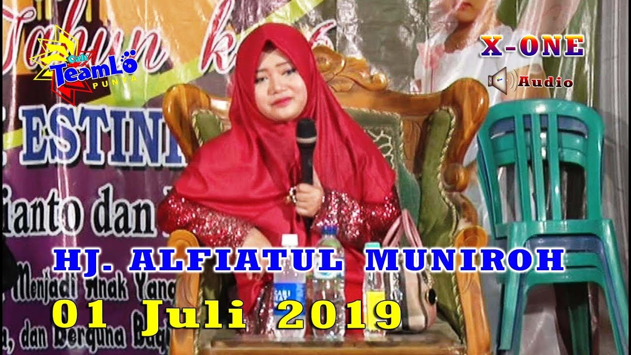 Seng Ngaji SYAHRINI Pengajian Lucu Full - HJ ALFIATUL MUNIROH X-ONE Audio Cah TeamLo Punya