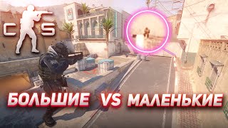 5 БОЛЬШИХ БОТОВ ПРОТИВ 5 МАЛЕНЬКИХ БОТОВ В НОВОЙ COUNTER STRIKE 2