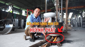 Giới thiệu bếp nóng lạnh đun củi Huỳnh Phát