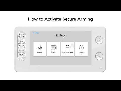How to Activate Secure Arming - Cove