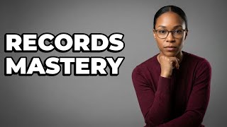 What Are Key Steps To Training On Records Management?