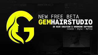 GEMHairStudio Free Beta | 3D Hair Creation & Grooming Software