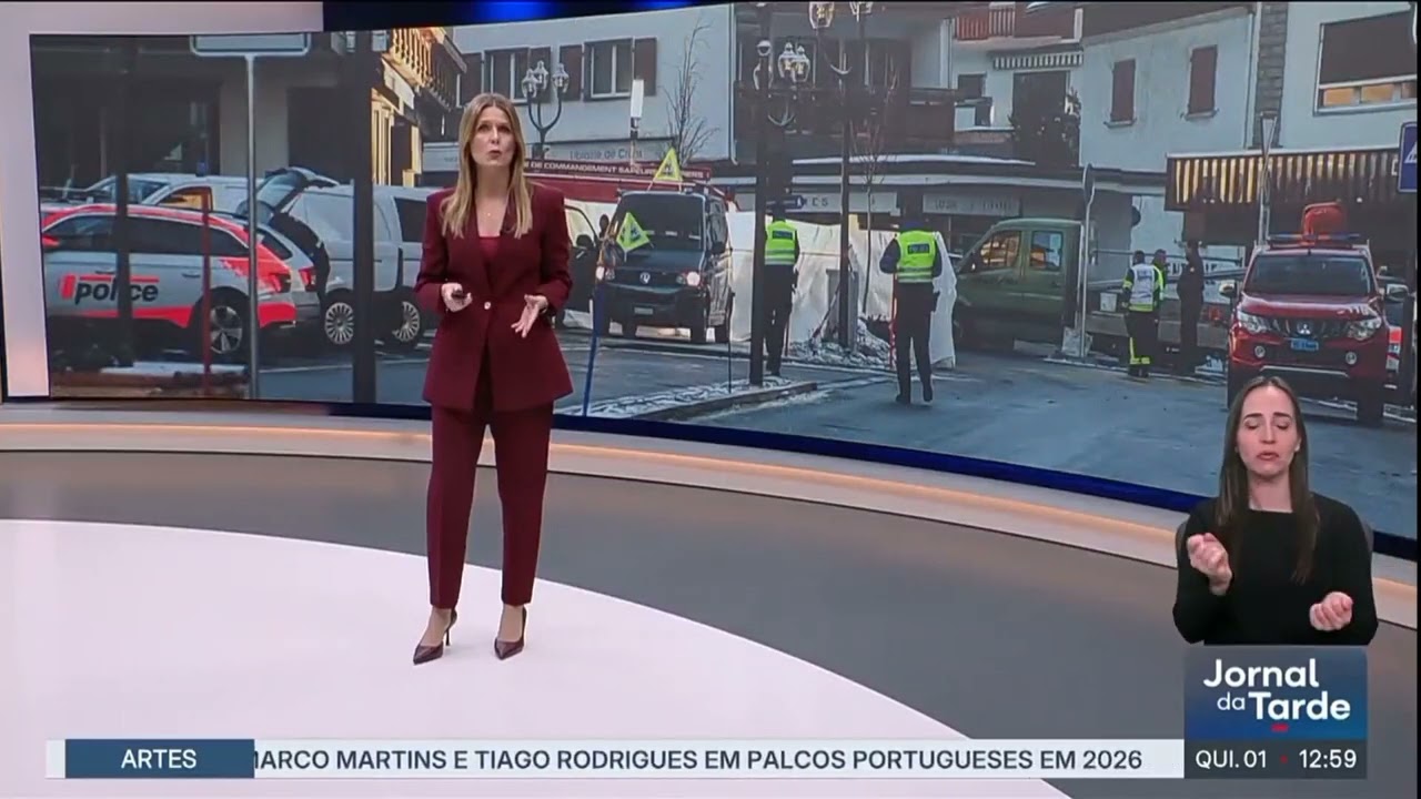 🇵🇹 | RTP 1 - Jornal da Tarde (the first Intro in 2026) (01/01/2026)
