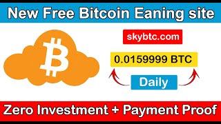 New Bitcoin Earning Website 2020 | Zero Investment + Payment Proof | Skybtc.com