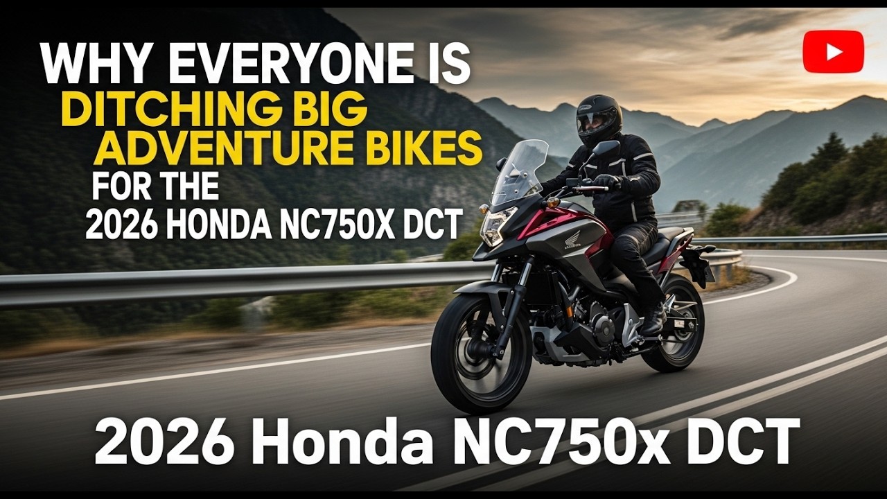 Why Everyone Is Ditching Big Adventure Bikes for the 2026 Honda NC750X DCT