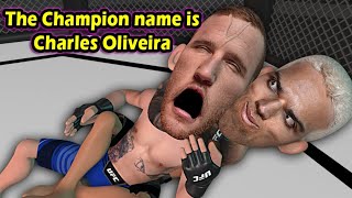 Charles Oliveira submits Justin Gaethje Resimi