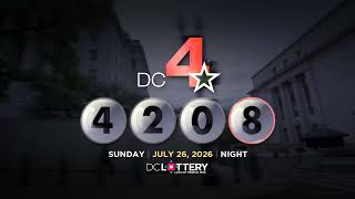 DC LOTTERY Night 07/26/2026