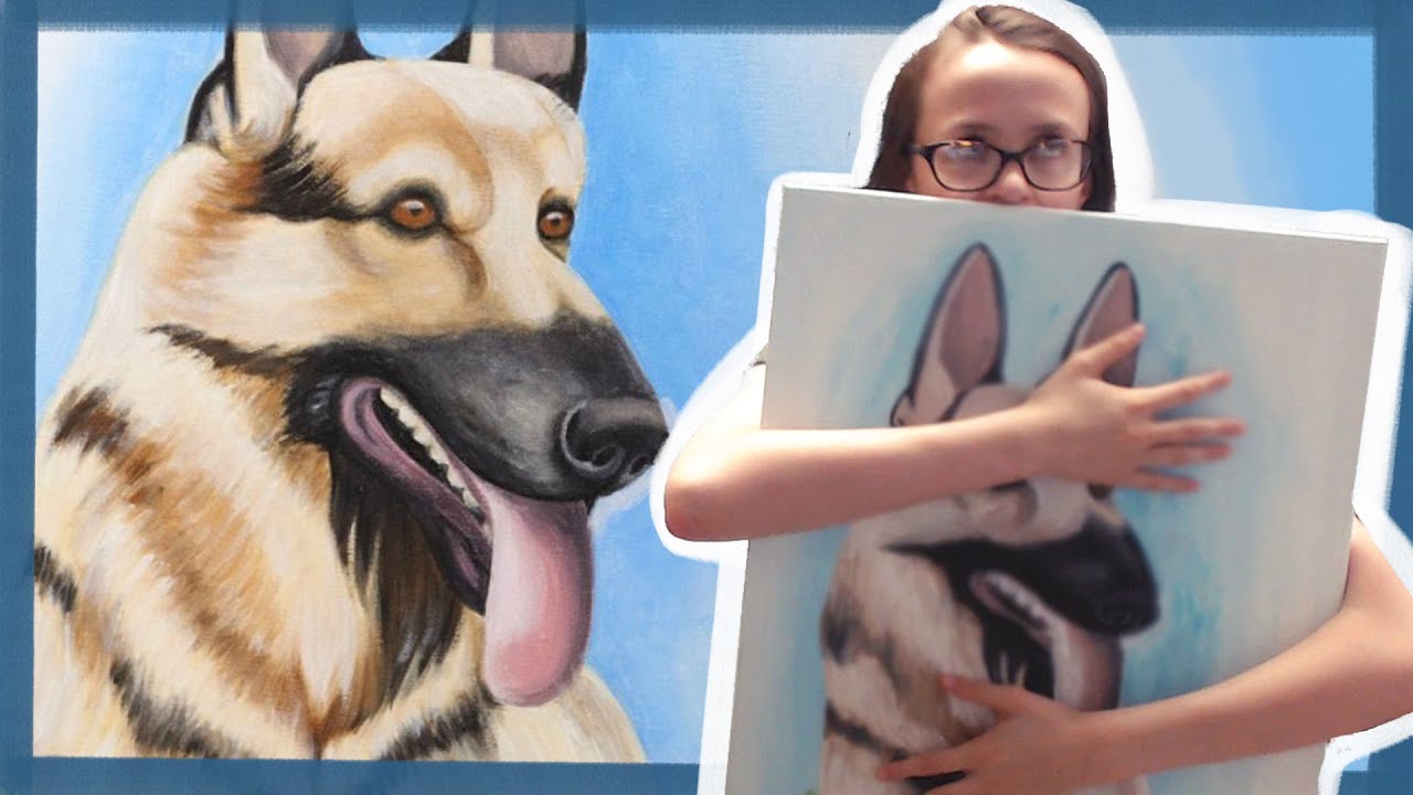 Painting the Always Sunny Dog Picture YouTube