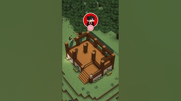 Minecraft Spruce House 🏠#minecraft