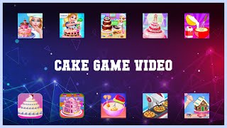 Top rated 10 Cake Game Video Android Apps screenshot 5