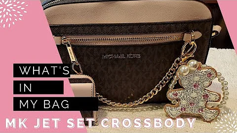 Michael Kors Large Jet Set Crossbody - What's in My Bag?