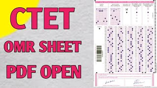 How to open ctet omr sheet PDF file screenshot 4