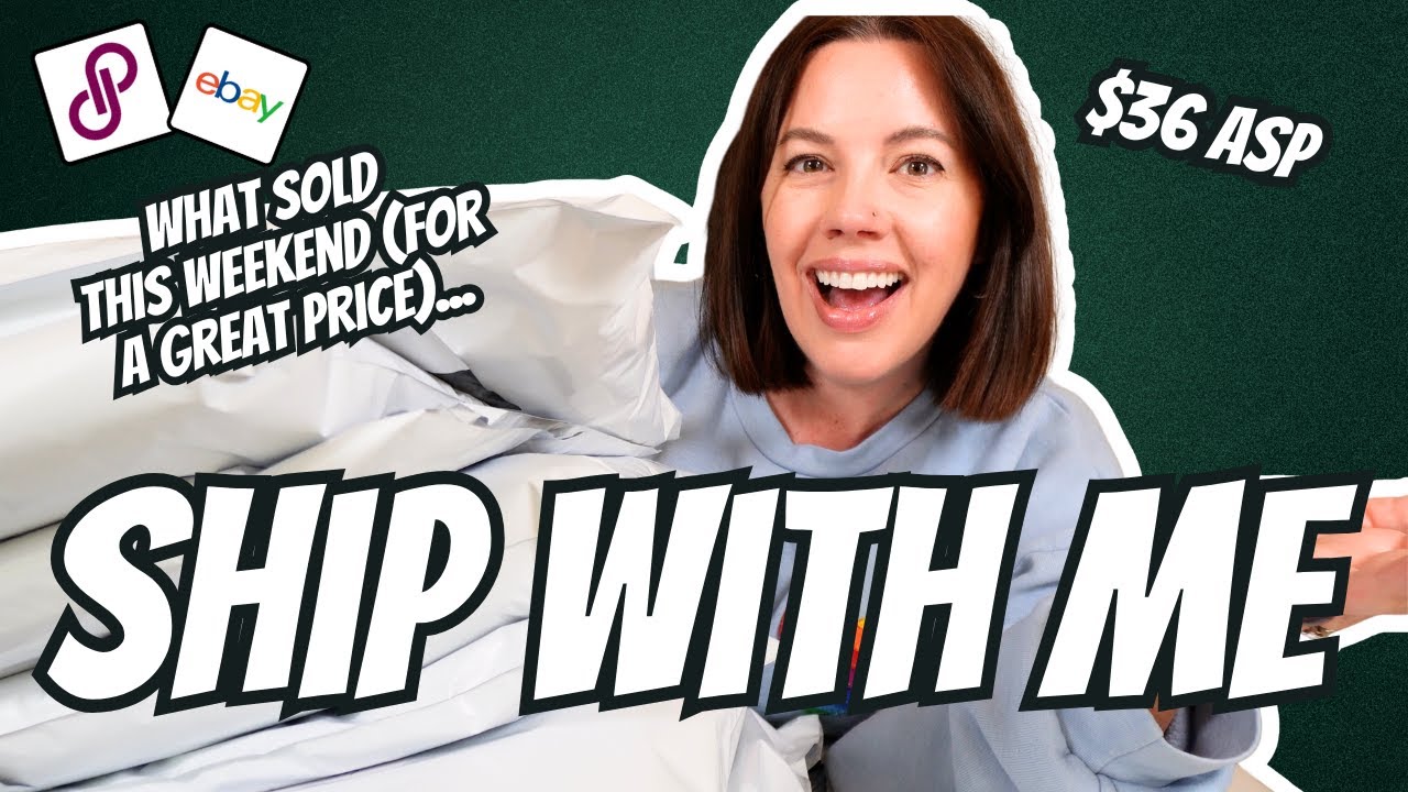 Что продавалось на Poshmark и eBay в эти выходные? Они принесли большую прибыль, несмотря на сниж...