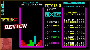 Tetris 2 - on the ZX Spectrum 128K !! with Commentary