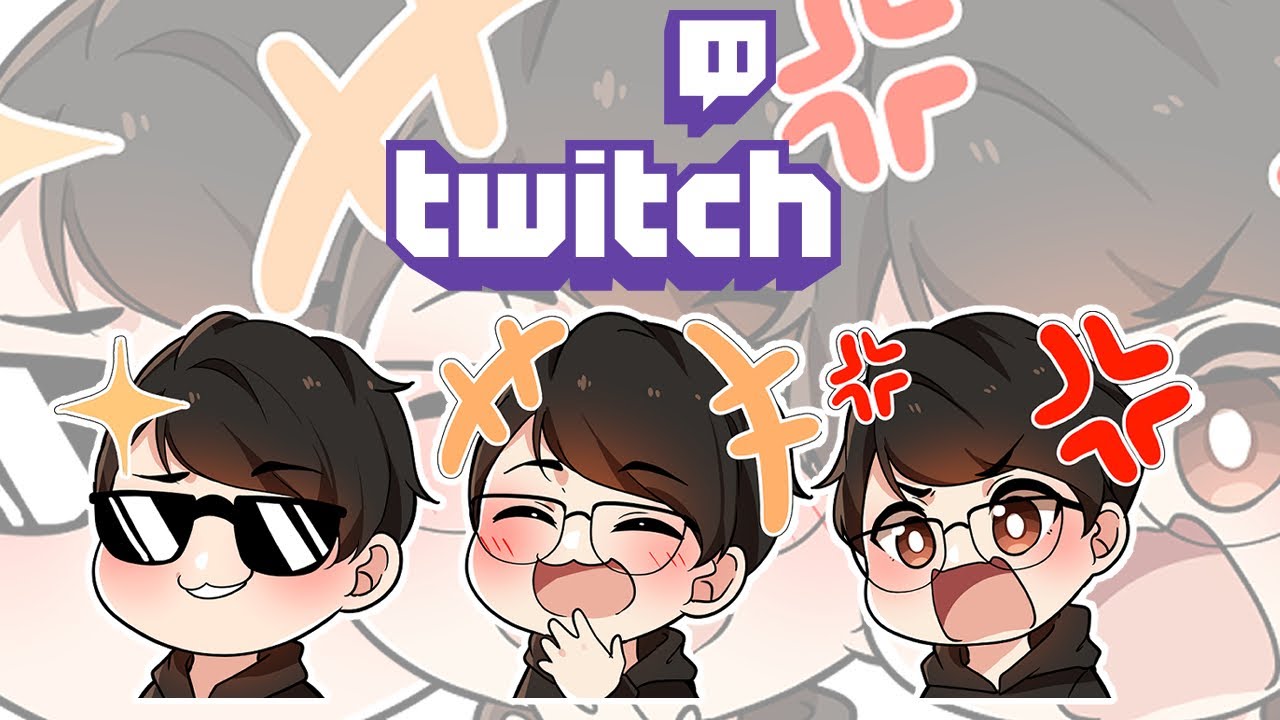 【Speedpaint】 Twitch Emote Commission #2 - YouTube