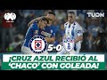 ¡Enorme goleada! El triste regreso del 'Chaco' Giménez al Azul | Cruz Azul 5-0 Pachuca - 2018 | TUDN