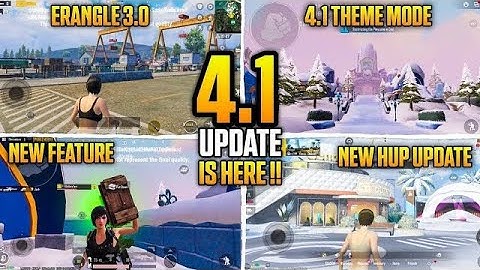 “PUBG / BGMI 4.1 Update Leaks – Winter Mode, Glacier Return & More!” New Penguin Mode,