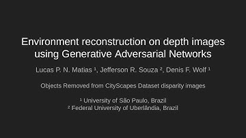 Environment reconstruction on depth images using Generative Adversarial Networks