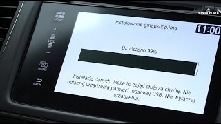 Poradnik HondaPlazaTV- #3 aktualizacja map (nawigacji) w Honda Connect+ screenshot 4