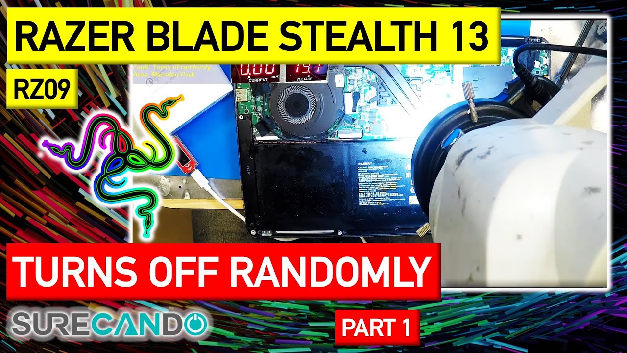 Fix Your Razer Blade Stealth 13.3 - Spill Damage Repair Part 1 - YouTube