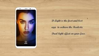 D - Light : Face Dual Light Effect || Android Application screenshot 1