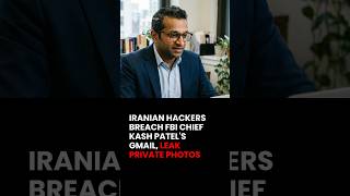 🏴‍☠️Iranian Hackers Breach FBI Chief Kash Patel's Gmail, Leak Private Photos