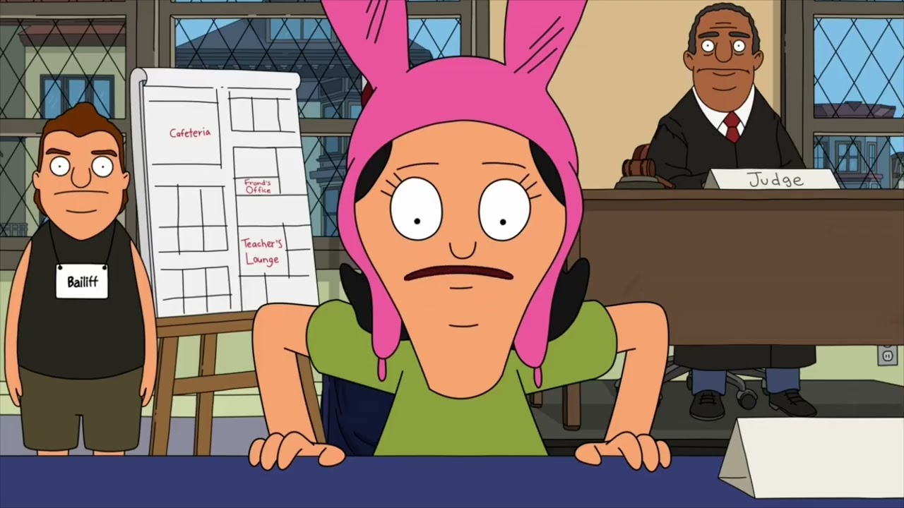 Bob’s Burgers- Court Scene
