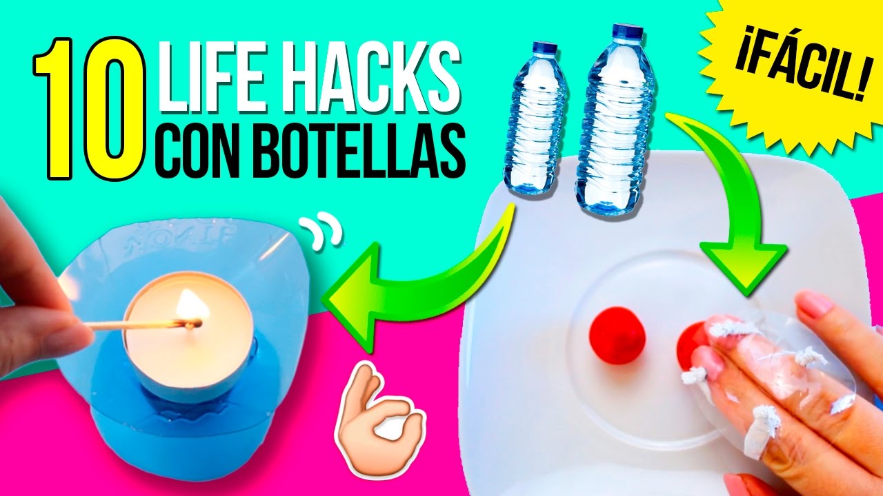 Los 10 LIFE HACKS con botellas más ÚTILES! * TRUCOS FÁCILES y PRÁCTICOS con botellas de plástico manualidades de animales