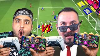 İLK DEFA KUMANDA İLE EFOOTBALL MOBİLE DA KAPIŞTIK ! ÜMİDİ VS SESEGEL ! MOBİL KAPIŞMA !