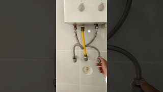 Como retirar el calentador de agua a gas