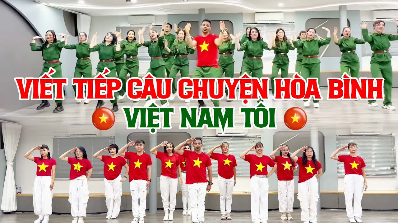 Liên Khúc Viết Tiếp Câu Chuyện Hòa Bình, Việt Nam Tôi - Choreo Kalyan ZumBa Dance Fit | VN