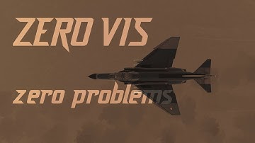 F-4 Phantom | Zero-Visibility ILS Landing | DCS