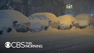 Historic snowfall and rain hammer U.S. coast to coast