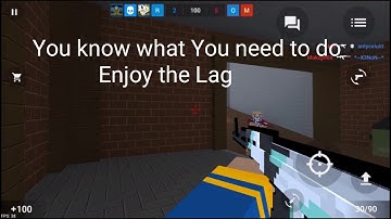 How it feels to have lag on Block Strike