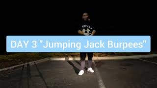 DAY 3 JUMPING JACK BURPEES #30daychallenge #burpees #mosescuevas #fitness #exercise #explore #fyp