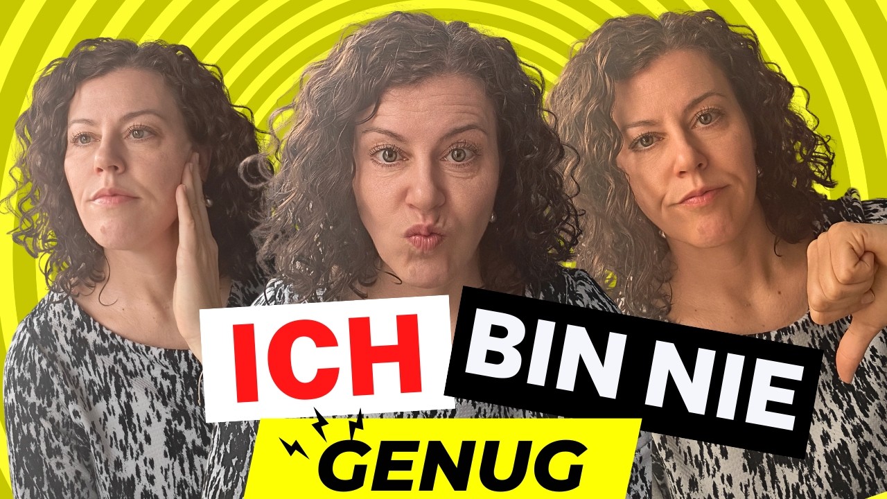 Warum du dich nie gut genug fühlst!