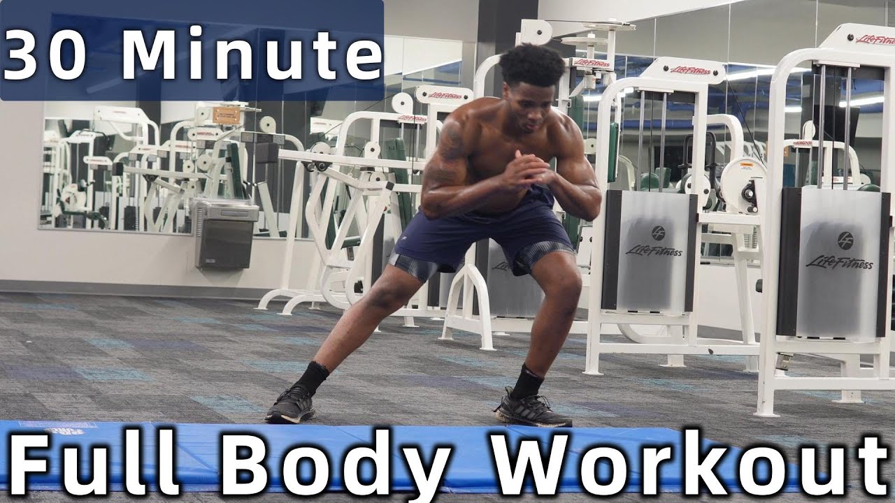 30 Min | Full Body ADVANCED Workout | No Equipment | Follow Along - YouTube