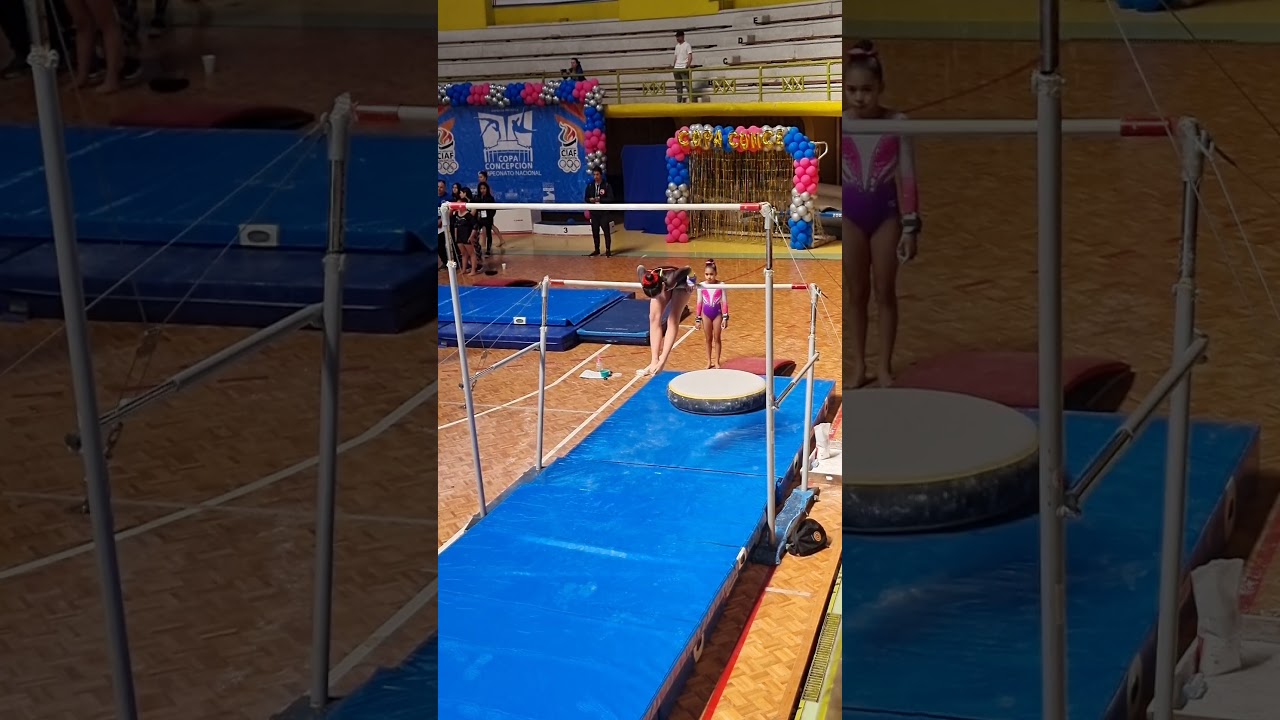 Constanza Jimenez. Gimnasia Artistica nivel 4 Barras. Competencia Copa Concepcion. Nov 2023.