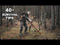 40 wilderness survival skills and bushcraft tips