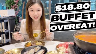 CHEAP $18.80 buffet in Singapore @ OVEREAT! We try every single dish! (4K) 新加坡便宜的自助餐 screenshot 2