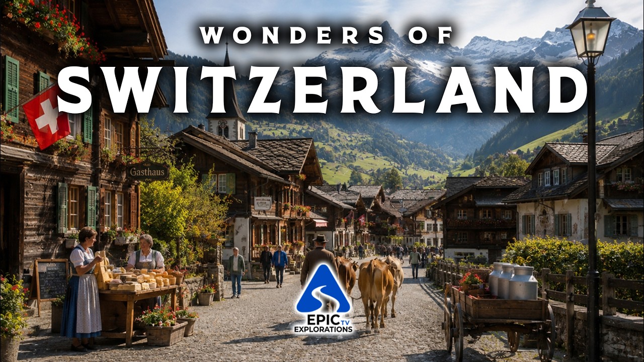Wonders of Switzerland | Most Amazing Places in Switzerland | 4K Travel Guide