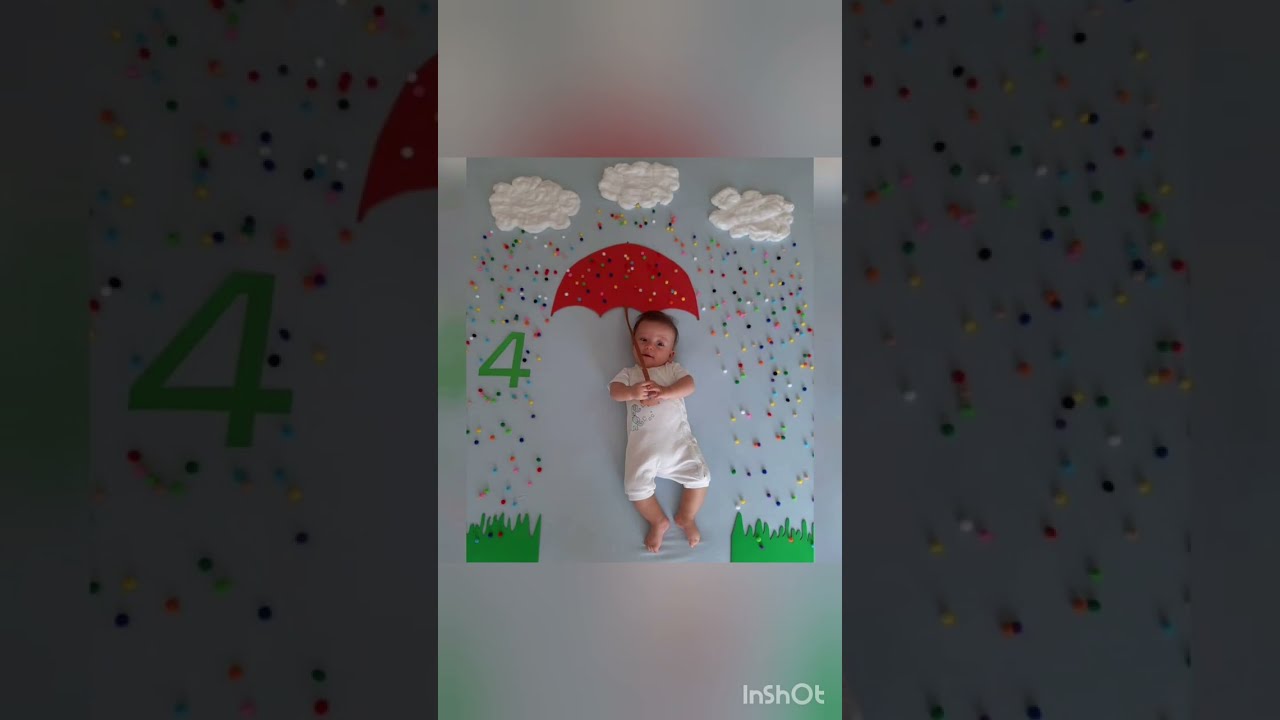 4 Th Month Baby Photoshoot Ideas At Home Shorts Trending Fashion Ytshorts Viral Youtubeshorts