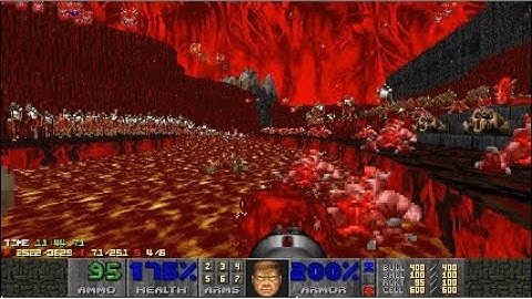 Doom 2 New Gothic Movement 1 MAP 21 UV-MAX [TAS] in 20:56
